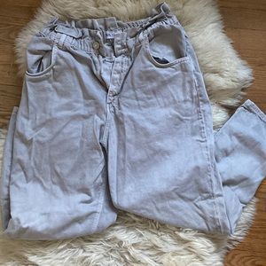 Zara paper bag trousers